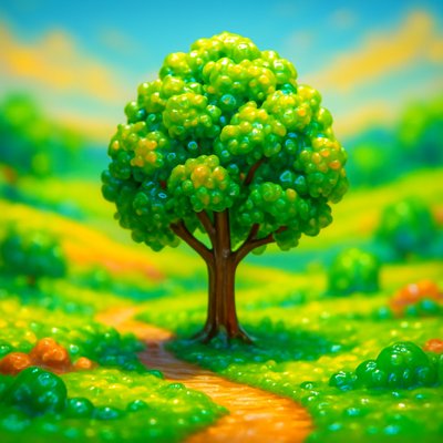a tree in nature
