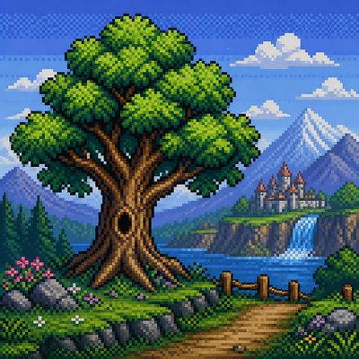 a tree in nature