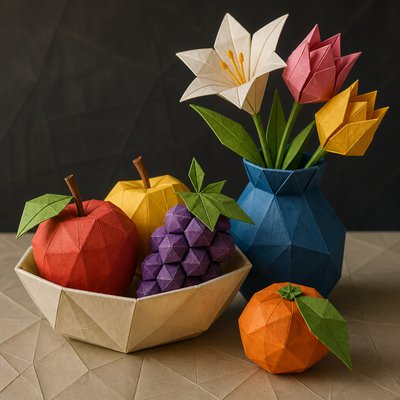 Origami Art Style 3