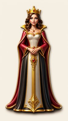 full-length portrait of an elegant figure