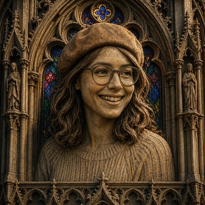 Gothic Architecture Art Style Transfer Example