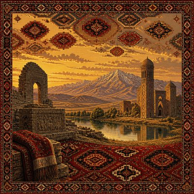 Turkmen Art Style 2