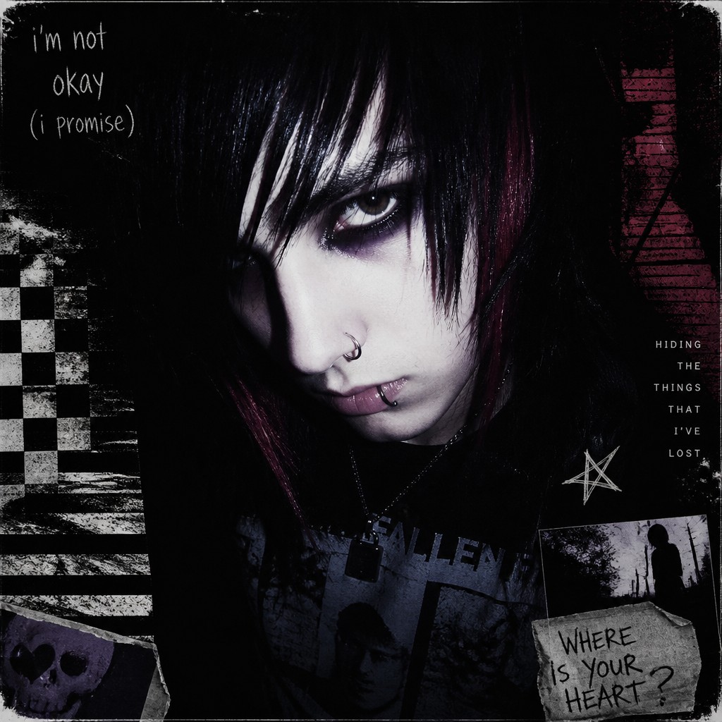 Emo Aesthetic example artwork 1