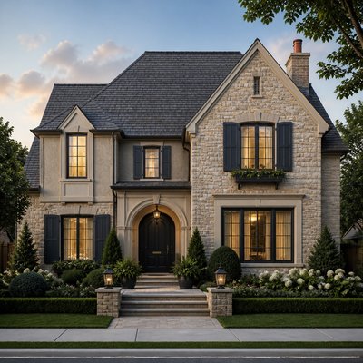house with front view