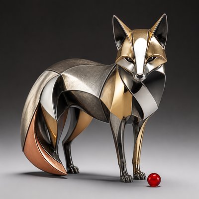animal standing in natural pose — Modern Contemporary Jewelry Design