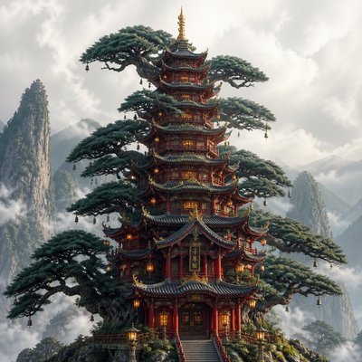 a tree in nature