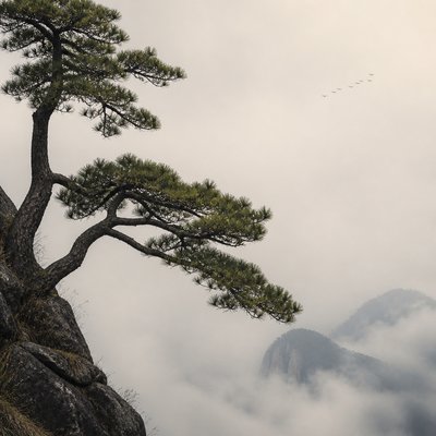 a tree in nature