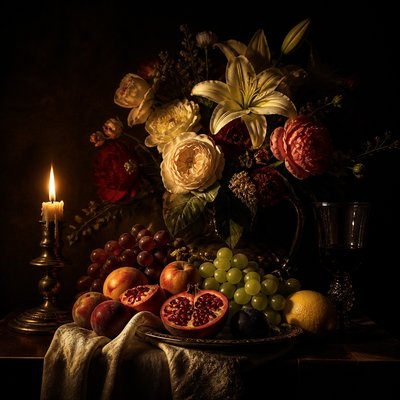 Chiaroscuro Painting Style 3