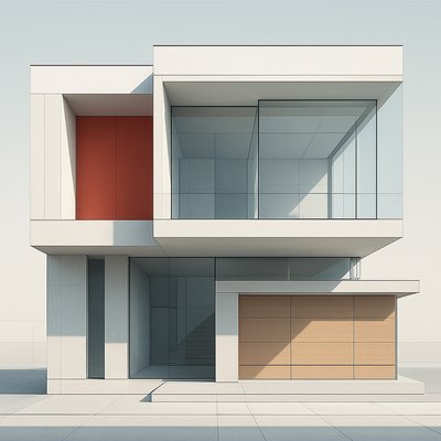 house with front view