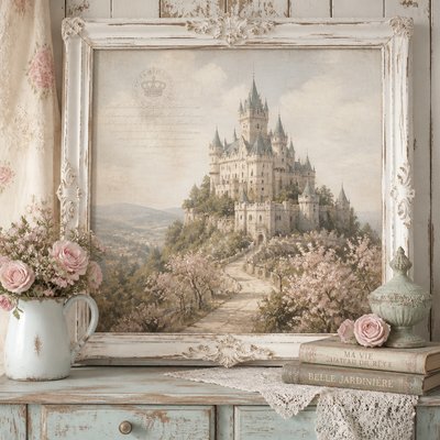majestic castle on a hilltop