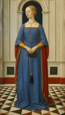full-length portrait of an elegant figure