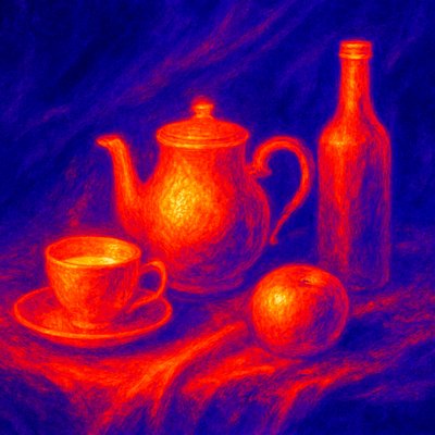 still life with everyday objects