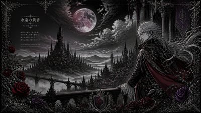 sweeping panoramic landscape with a dramatic sky