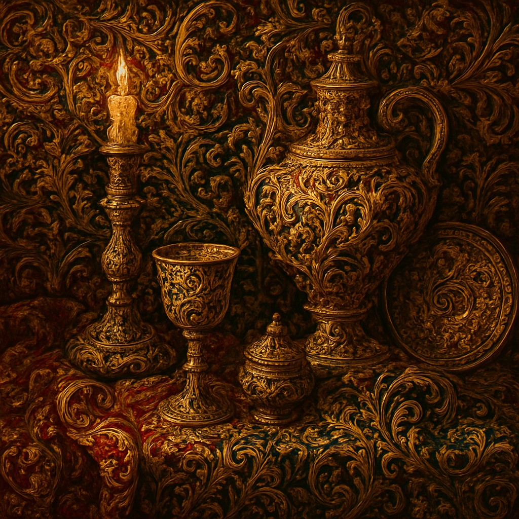still life with everyday objects