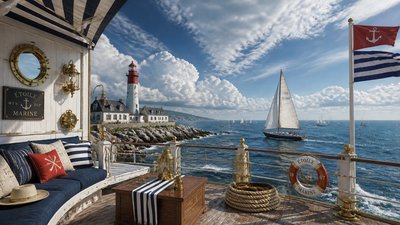 sweeping panoramic landscape with a dramatic sky