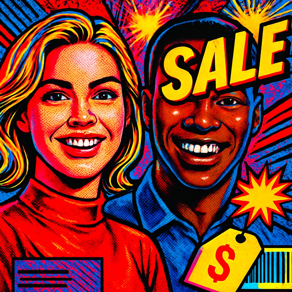 portrait of two people together