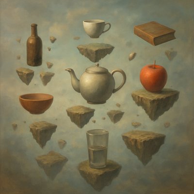 still life with everyday objects