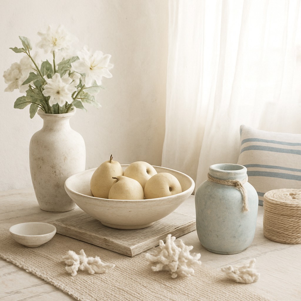 still life arrangement of fruits and flowers