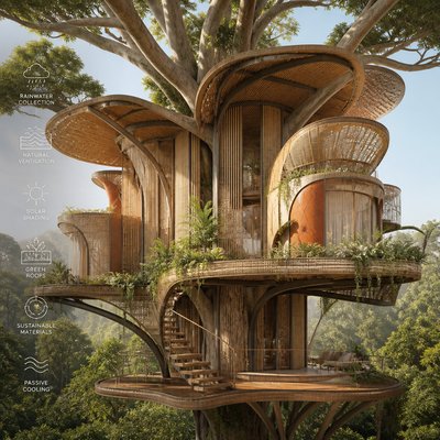 a tree in nature