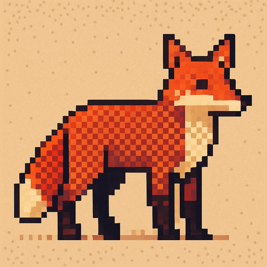 animal standing in natural pose