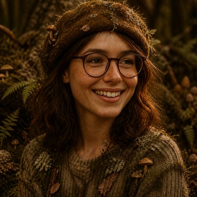 Goblincore Aesthetic Style Transfer Example