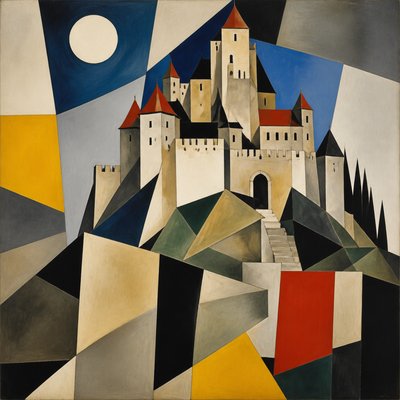 majestic castle on a hilltop