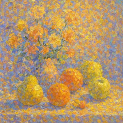 Light-Dappled Impressionism Art Style 3