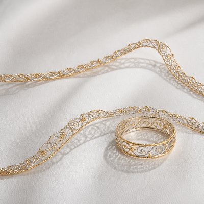 Filigree Jewelry Style Style Transfer Example
