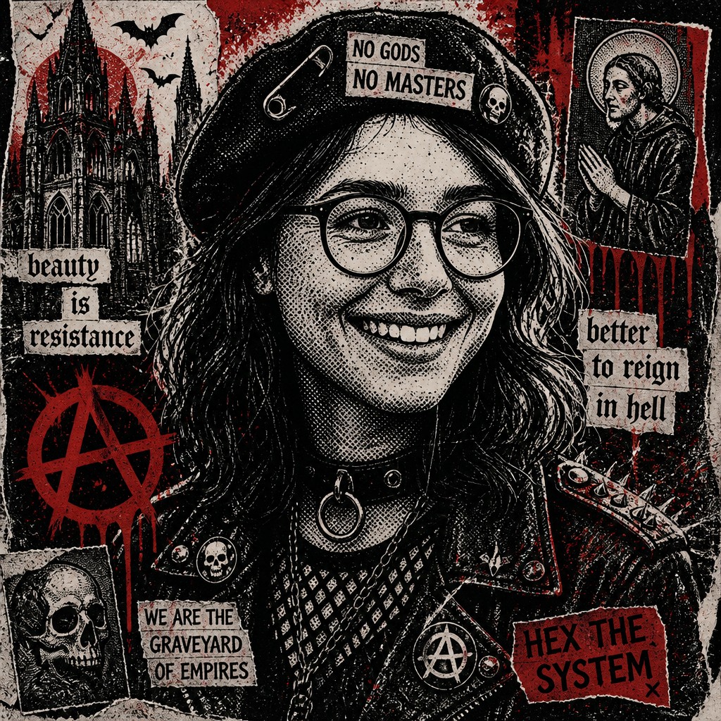 Gothic Punk Art Style Transfer Example