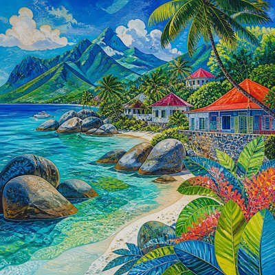 Seychellois Art Style 2