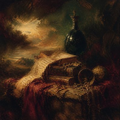 still life with everyday objects