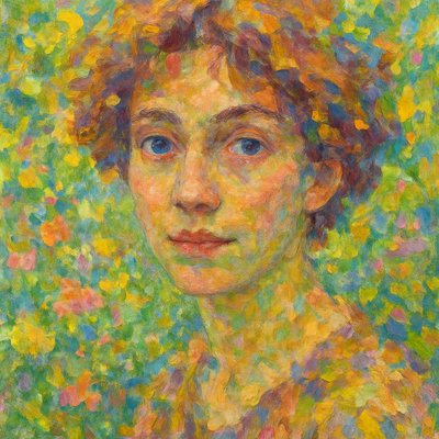portrait of a person with expressive eyes