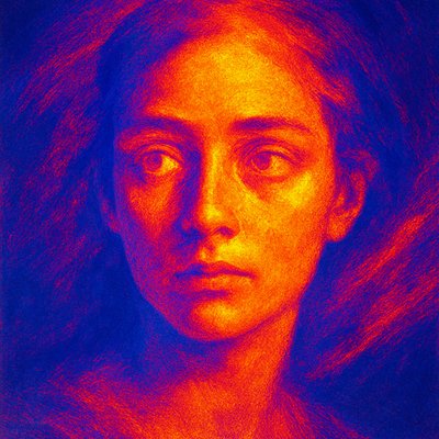 portrait of a person with expressive eyes