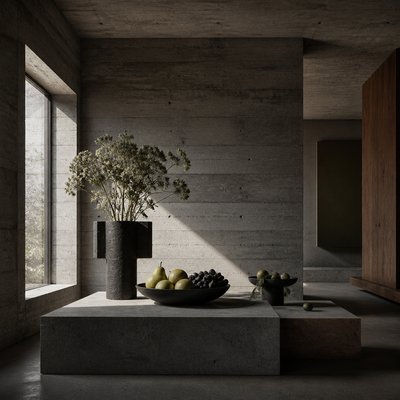 Brutalist Interior Design 3