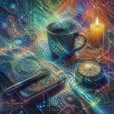 still life with everyday objects