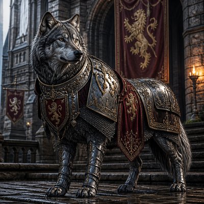 animal standing in natural pose — Knightcore Aesthetic