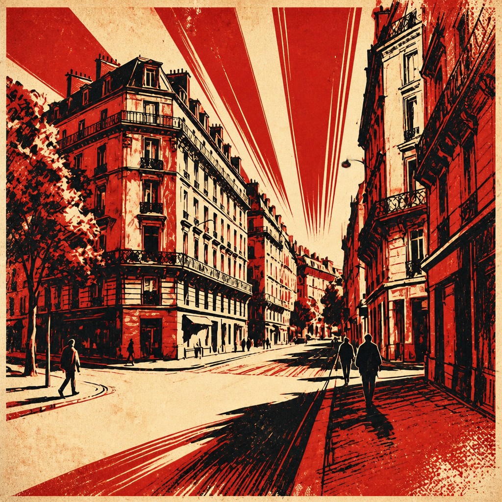 Propaganda Poster Design Style Transfer Example