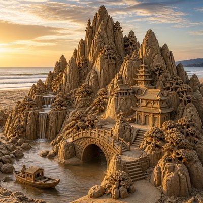 Sand Sculpture Style 2