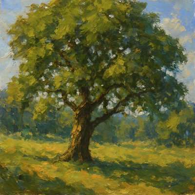 a tree in nature