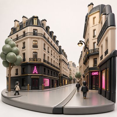 Art Toy Sculpture Style Transfer Example