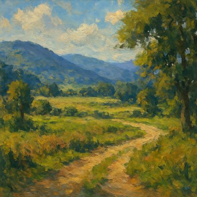 wide landscape with natural scenery