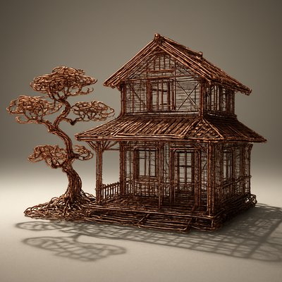 house with front view