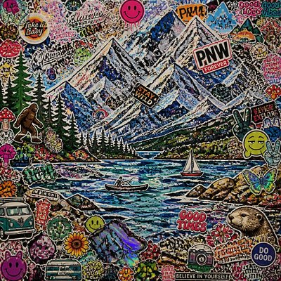Sticker Bomb Street Art Style 2