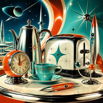 still life with everyday objects