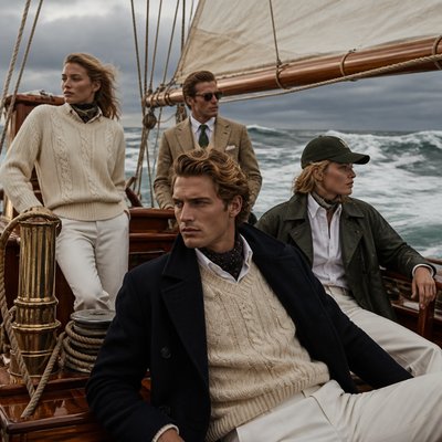 sailing ship on a stormy sea