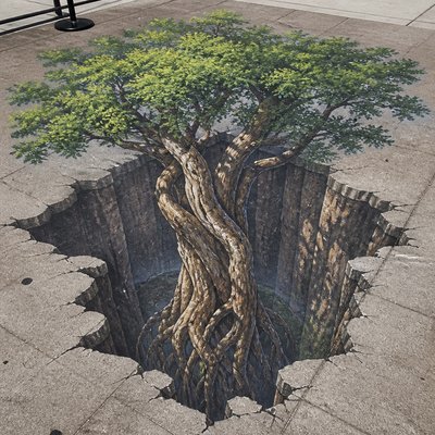 a tree in nature