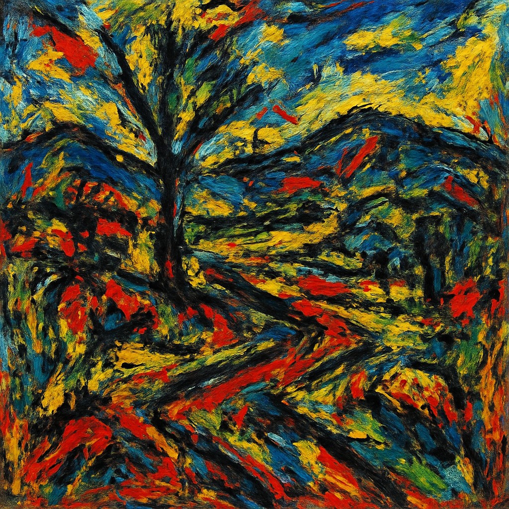 wide landscape with natural scenery