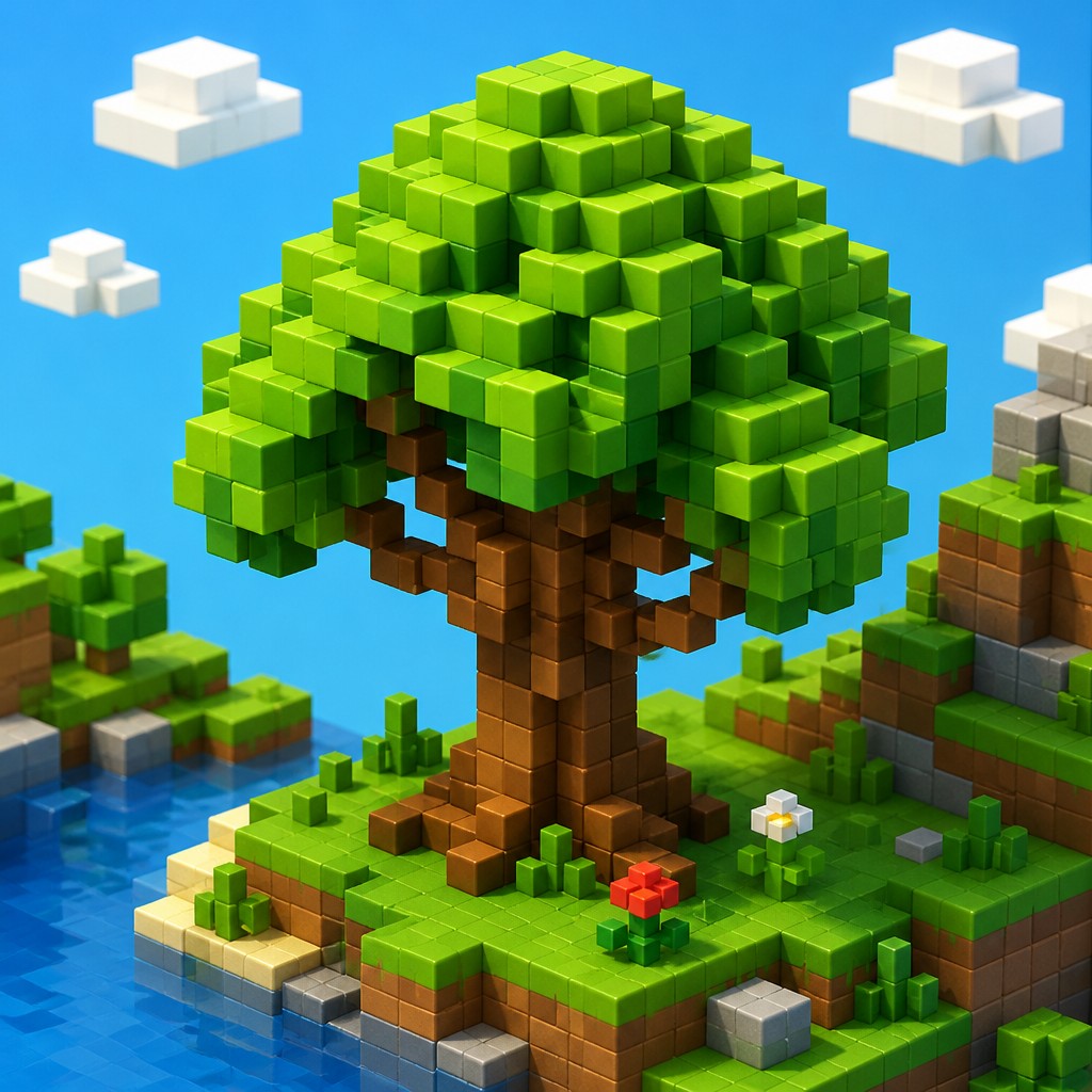 a tree in nature