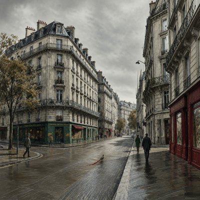 Belgian Art Style Style Transfer Example