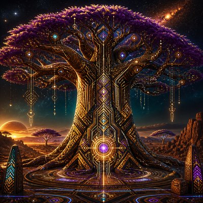 a tree in nature